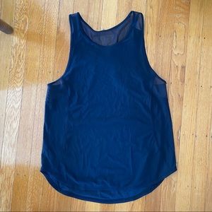Lululemon mesh Razorback tank - size 8